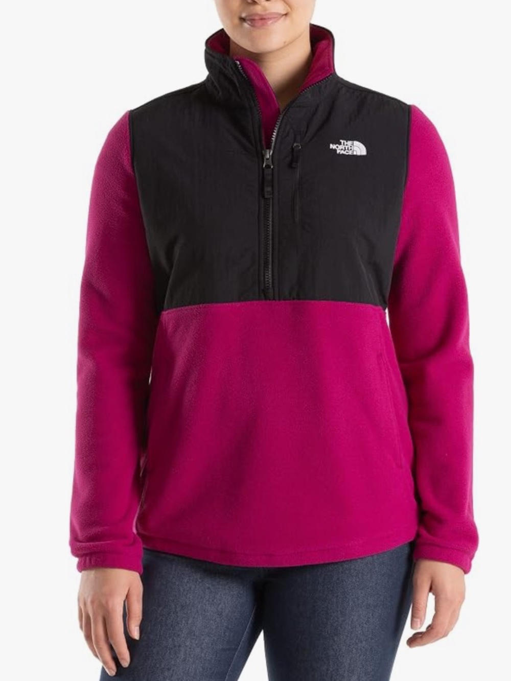 The North Face Women's size Small Candescent Quarter Zip Colorblock Jacket